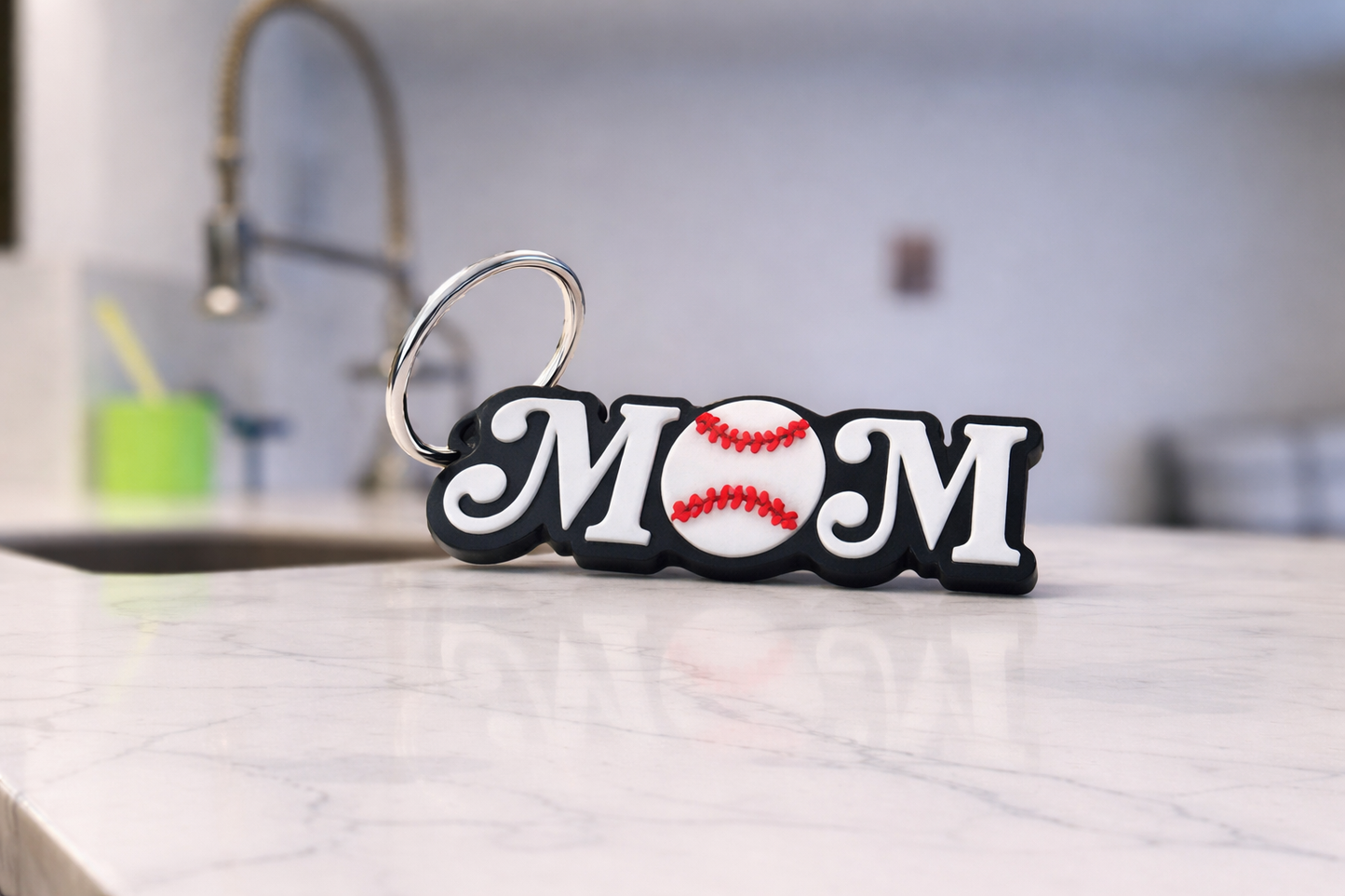 "Mom" Keychains